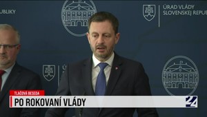 Tlačová beseda: Eduard Heger po rokovaní vlády