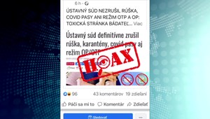 Ústavný súd nezrušil nosenie rúšok, karanténu, COVID pasy, ani režim OP a OTP, ako tvrdia dezinformačné weby