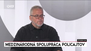 Štúdio 24: Medzinárodná spolupráca policajtov