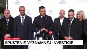 Tlačová beseda Tomáša Tarabu o spustení významnej investície