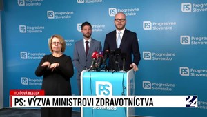 Tlačová beseda Progresívneho Slovenska k výzve ministrovi zdravotníctva