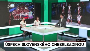 Štúdio 24: Úspech slovenského cheerleadingu