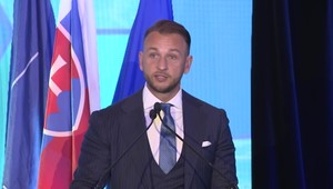 Tlačová beseda: Prejav ministra vnútra Matúša Šutaja Eštoka počas podujatia NATO Sympózium k odolnosti 2024