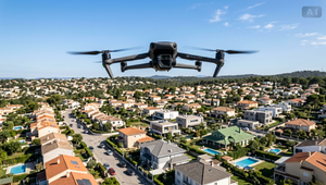 Môže dron lietať nad vaším domom? Toto povoľujú pravidlá