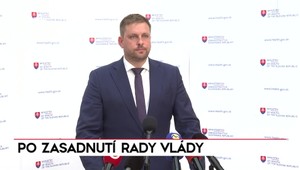 Tlačová beseda ministra Šaška po zasadnutí Rady vlády pre duševné zdravie