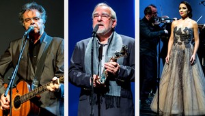 Odovzdávanie cien SOZA. Filan (65) pil so skupinou Elán