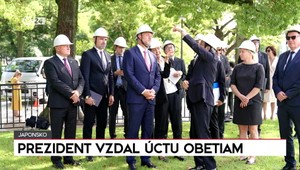 Prezident Peter Pellegrini vzdal úctu obetiam atómovej bomby