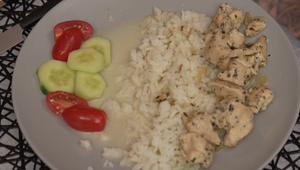 Hlavné jedlo: Cecičky ze slepičky