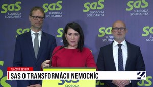 Tlačová beseda SaS o aktuálnej situácii v zdravotníctve