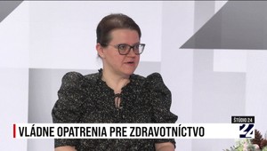 Štúdio 24: Vládne opatrenia pre zdravotníctvo