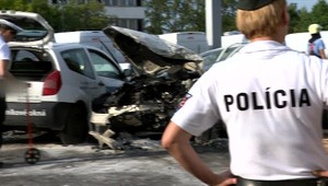 Prešiel do protismeru. Po náraze sa ručička zastavila na 120 km/h