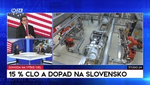 Štúdio 24: 15 % clo a dopad na Slovensko