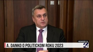 Exkluzívny rozhovor s Andrejom Dankom o politickom roku 2023