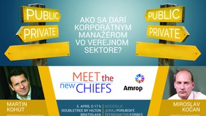 Meet the new chiefs: Ako sa darí korporátnym manažérom vo verejnom sektore?