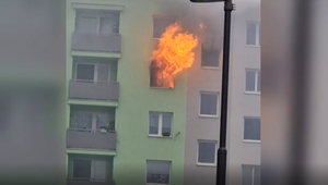 Požiar na sídlisku: Byt zachvátili plamene pravdepodobne pre elektrický skrat