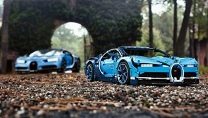Polmetrový model Bugatti Chiron z Lega za 350 dolárov: Kto by ho chcel zložiť?
