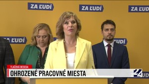 Za ľudí: Ohrozené pracovné miesta