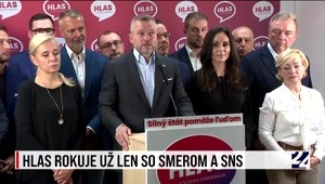 Tlačová beseda strany Hlas o pokračovaní rokovaní so Smerom a SNS