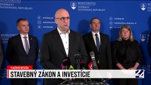 Tlačová beseda ministerstva dopravy o stavebnom zákone a investíciách