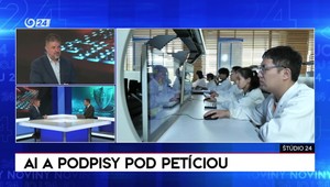 Štúdio 24: AI a podpisy pod petíciou