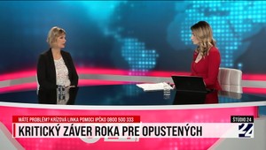 Štúdio 24 o psychickom zdraví mladých ľudí ku koncu roka