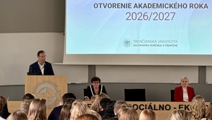 Nové programy aj basketbal - Trenčianska univerzita otvorila akademický rok