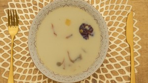 Šošovicová polievka na kyslo s dubákmi