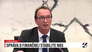 Tlačová beseda k správe o finančnej stabilite NBS