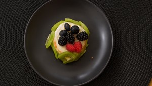 Tortičky s ovocím a krémom z mascarpone