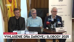 Tlačová beseda k vyhláseniu Dňa daňovej slobody 2025