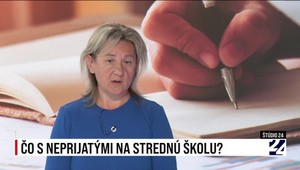 Štúdio 24: Čo s neprijatými na strednú školu?