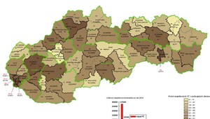 MAPA kriminality Slovenska: Kde je najbezpečnejšie miesto na život?