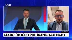 Štúdio 24: Rusko útočilo pri hraniciach NATO