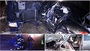 Reťazová zrážka áut a kamióna! Jeden vodič (†45) zahynul