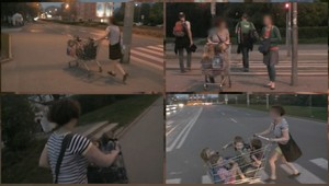 VIDEO. Inovatívny kočík alebo, ako odviezť deti v nákupnom košíku