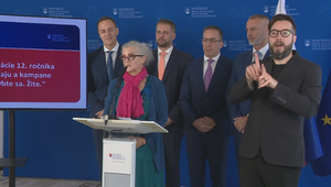 Tlačová beseda predsedu NR SR, ministra práce a ministra zdravotníctva o kampani "Liečte sa. Hýbte sa. Žite"