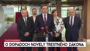 Tlačová beseda o dopadoch novely Trestného zákona