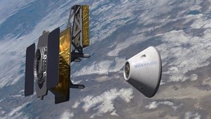 Malá vesmírna kapsula pristála rotujúc obrovskou rýchlosťou