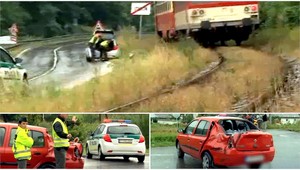 Vlak zachytil v Stakčíne auto s malým bábätkom!