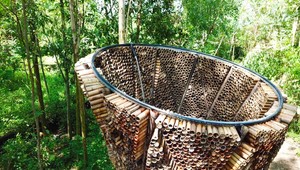 Bambusová chladiaca veža by mohla pomôcť Vietnamu pri vlnách horúčav