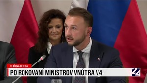 Tlačová beseda po rokovaní ministrov vnútra V4