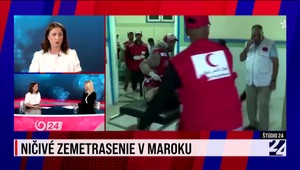 Štúdio 24 o zemetrasení v Maroku