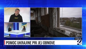 Štúdio 24: Pomoc Ukrajine pri jej obnove