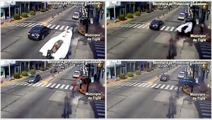 VIDEO. Chodca na priechode skoro zrazil čln!