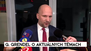 Tlačová beseda Gábora Grendela o aktuálnych témach