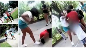 Brutálna pomsta. Mladá žena zmlátila pred školou dievča