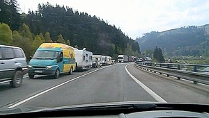 V Čadci zavládol dopravný chaos, dôvodom je údržba mosta