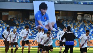 Prvý ligový gól na Štadióne Diega Maradonu strelil český reprezentant