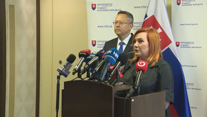 Tlačová beseda po rokovaní ministrov financií SR a ČR
