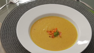 Polievka: Štipľavý oranžový zajac